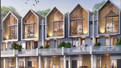 Rumah Baru Cluster Osaka Residence Luna Hoek 3 Lantai Luas 5x10