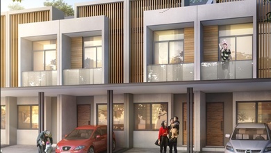 Rumah Baru Cluster Denver Pik 2 Jade Hoek Luas 7x15
