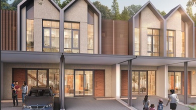 Rumah Baru Cluster Denver Pik 2 Coral Hoek Luas 7,5x12,5