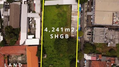 Tanah Di Daerah Senen Murah, Bagus & Strategis