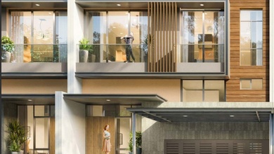 Rumah Baru Cluster Kuningan Village Pik 2 Jade Luas 10x25