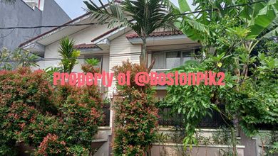 Rumah Komplek Taman Surya 1 Lt 500m2 Hoek 2 Lantai Petamburan Asri Nyaman Tenang Dan Aman