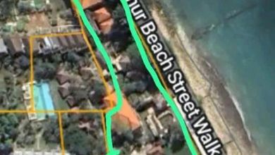Tanah Jl Sanur Beach Street Walk Bali Shm 1.6 Ha
