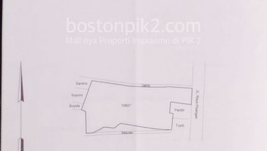 Sewa Kavling Tanah 2600 M2 3000 M2 40x65 Jalan Raya Pisangan Bekasi Untuk Gudang Pabrik Rumah Sakit Showroom