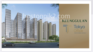Jual Cicilan 54 Juta New Kantor Office Tower Tokyo Riverside Pik 2 300 Sqm Unit F H Dp 0% Selama 2 Tahun Harga Perdana