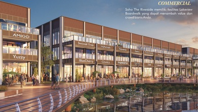 Jual Cicil 65 Juta Atau 8,2m Rukan Soho Pasir Putih Riverside Hoek Samping Cbd Pasir Putih Pik2 - Sell Soho Pasir Putih Riverside Near Cbd Pasir Putih 6x25 3 Floor Corner Pik 2