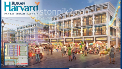 Jual Cicilan 26 Juta Rukan Harvard Center Pik 2 4,5x12,5 56 M2 3 Lantai Program Dp 0% Selama 24 Bulan
