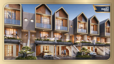 Jual Cicil 23 Juta Atau 3,1m Rumah Sapporo Residences 5x15 Haru 3 Lantai Samping Pasir Putih Villa Pik2 - Sell House Sapporo 5x15 Haru 3 Floor Side Of Pasir Putih Villa Pik 2