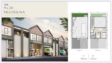 Jual Hanya 39 Juta Gudang Bizpark Pik 2 9x20 Multiguna Program Dp 0% Selama 2 Tahun - Sell Only 39 Million Warehouse Bizpark Pik 2 9x20 3 In One