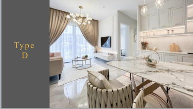 Jual Apartemen Baru Parkland Avenue Residence Malaka Type D 2 Br 76 M2 - Sell New Apartment Parkland Avenue Residence Malacca Type D 2 Br 76 Sqm