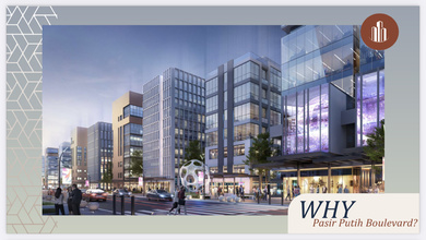 Hanya 31,5 Juta Atau 36x Jual Kavling Bigbox Pasir Putih Boulevard 52x35 1702 M2 Pik 2 - Sell Land For Commercial Pasir Putih Boulevard 2000 Sqm Pik2 Big Box