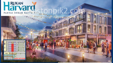 Jual Cicilan 30 Juta Rukan Harvard Center Pik 2 4,5x15 67,5 M2 3 Lantai Program Dp 0% Selama 24 Bulan