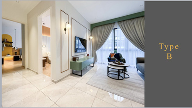 Jual Apartemen Baru Parkland Suites Malaka Type B 2 Br 74 M2 - Sell New Apartment Parkland Suites Malacca Type B 2 Br 74 Sqm