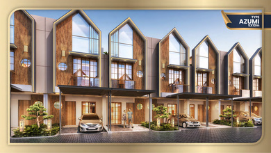 Jual Cicil 15 Juta Atau 2,1m Rumah Sapporo Residences 5x10 Azumi 3 Lantai Samping Pasir Putih Villa Pik2 - Sell House Sapporo 5x10 Azumi 3 Floor Side Of Pasir Putih Villa Pik 2