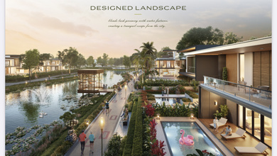Jual Cicilan 222 Juta Rumah The Padma Cluster Bharata Pik 2 630 M2 18x35 Hoek Dp 0% Selama 24 Bulan Elegan Mewah