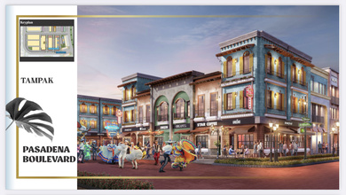 Jual Hanya 21 Juta Atau 3,1m Rukan Pasadena Walk 4,5x12,5 Festival 2,5 Lantai Samping Milenial Park Dan Si Mian Fo Pik2 - Sell Shop House Pasadena Walk 4,5x12,5 Festival 2,5 Floor Side Milenial Park And Si Mian Fo Pik 2