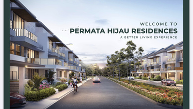 Jual Hanya 24 Juta Atau 7,4m Rumah 11x20 Hoek 219 M2 Permata Hijau Residence Pik2 - Sell House 11x20 Corner Lime 219 Sqm 2 Floor Permata Hijau Residence Pik 2