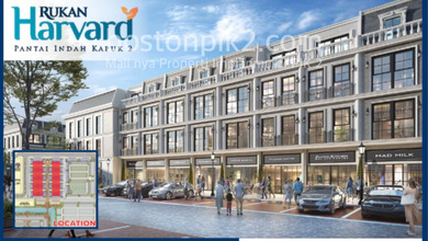 Jual Cicilan 26 Juta Rukan Harvard Street Pik 2 4,5x12,5 56 M2 3 Lantai Program Dp 0% Selama 24 Bulan