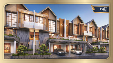 Jual Cicil 41 Juta Atau 5,6m Rumah Sapporo Residences 9x15 Ryuji 3 Lantai Samping Pasir Putih Villa Pik2 - Sell House Sapporo 135 Sqm 9x15 Ryuji 3 Floor Side Of Pasir Putih Villa Pik 2