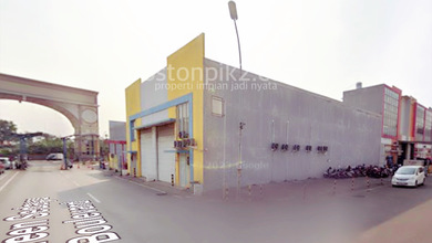 Sewa Gudang Sedayu Bizpark Cakung 420 M2 14x30 Hoek Ada Kantor 2 Lantai Selatan - Rent Warehouse East Jakarta 14x30 400 Sqm With Office Green Sedayu Bizpark Cakung