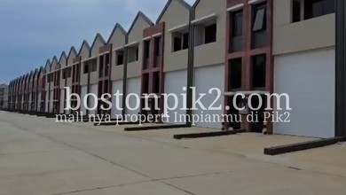 Gudang Bizpark 1 Lantai 6X20m² LT 120M² LB 102M² Bagus dan Bersih