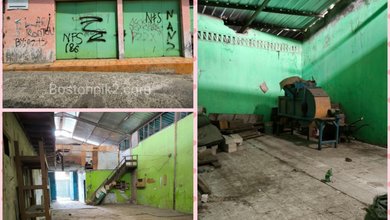 Dijual Murah Ex Pabrik Kacang di Tegal Alur