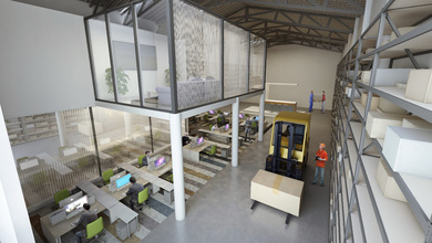 Gudang 9X13,6 Sedayu Bizpark Cakung Multiguna 4 In 1