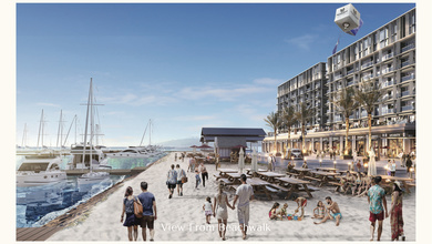 Cicil 59 Juta atau 4,9M Apartemen 4 Br Baru The Palm Beach Areca View Laut di Riverwalk Island Pik