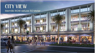 Jual 165 Juta Cicil 36X atau 9,1M Rukan Batavia Viral 24 Jam Non Stop di Riverwalk Island Pik - Sell Shop House Batavia 120 Sqm 6X20 3 Floor Riverwalk Island Pik