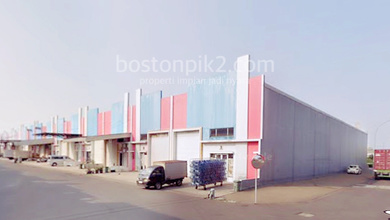 Gudang 16,5X30 Hoek Sedayu Bizpark Cakung Terdepan Hadap Tol Cakung 448 M2