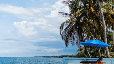 Jual Villa 500 M2 Depan Bibir Pantai Buleleng Bali 2 Lantai