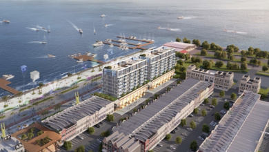 Jual 368Jt Cicil 60X atau 16,8M Kavling Minibox The Palm Beach 8X42 View Laut Riverwalk Island Pik