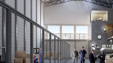 Gudang 15,6X13,8 Hoek Sedayu Bizpark Cakung Multiguna 4 In 1