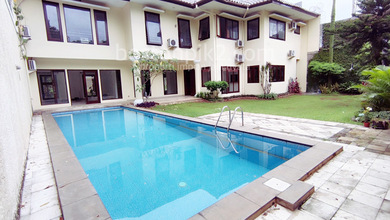 Sewa Rumah Mewah Pejanten Barat 800 M2 Ada Swimming Pool Pasar Minggu Jakarta Selatan