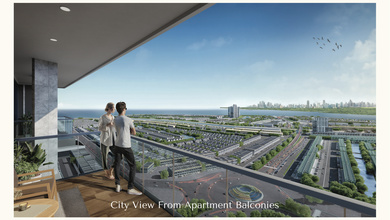 Apartemen 4 Br Baru The Palm Beach View Laut di Riverwalk Island Pik