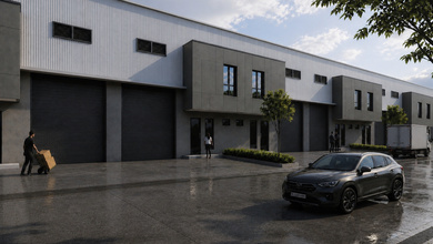 Gudang 1000 M2 Sentra Hub Bizpark Benda Raya Kapuk Kamal